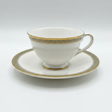 Royal Doulton Clarendon Footed Tea Cup & Saucer
