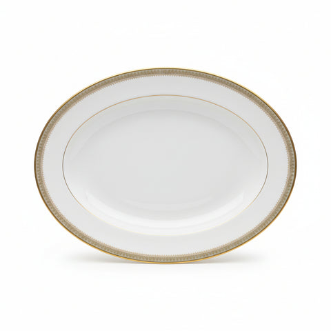 Royal Doulton Clarendon Oval Serving Platter, 13.5"