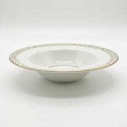 Royal Doulton White Nile Rimmed Bowl, 8"
