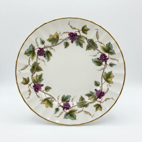 Royal Worcester Bacchanal Tea Plate - Cream