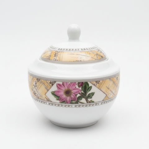 Royal Worcester Country Garden Lidded Sugar Bowl