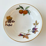Royal Worcester Evesham Gold Soup/Cereal Bowl - Blackberry