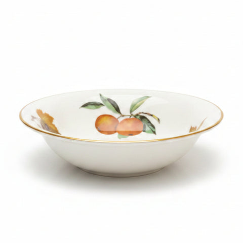 Royal Worcester Evesham Gold Soup/Cereal Bowl - Blackberries