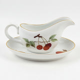 Royal Worcester Evesham Gold Coulis Jug & Stand 