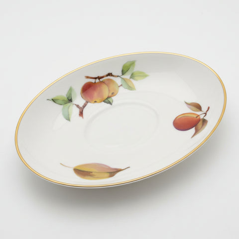 Royal Worcester Evesham Gold Coulis Jug Stand/Saucer