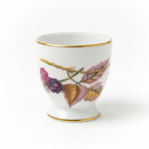 Royal Worcester Evesham Gold Egg Cup - Blackberries
