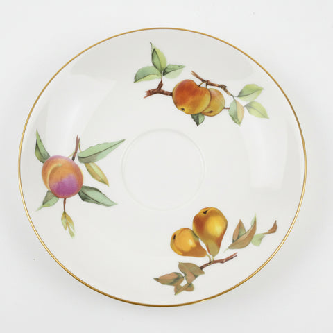Royal Worcester Evesham Gold Jumbo Saucer