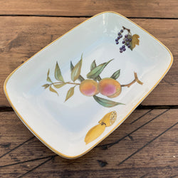 Royal Worcester Evesham Gold Oblong Serving Dish