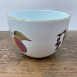 Royal Worcester Evesham Gold Sugar Bowl - Cherry