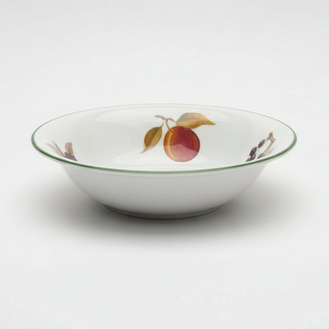 Royal Worcester Evesham Vale Cereal Bowl - Apples, Blackberries, Blackcurrants