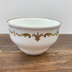 Royal Worcester Gold Chantilly Sugar Bowl for Coffee Set