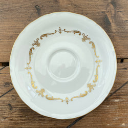 Royal Worcester Gold Chantilly Tea Saucer