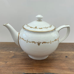 Royal Worcester Gold Chantilly Teapot