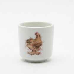 Royal Worcester Wrendale Egg Cup - Brown Chicken