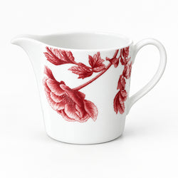 Royal Worcester Red Peony Milk Jug