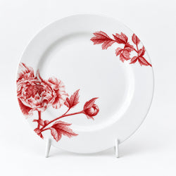 Royal Worcester Red Peony Tea Plate