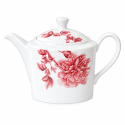 Royal Worcester Red Peony Teapot, 2 Pints