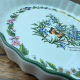 Royal Worcester, Worcester Herbs Quiche Dish, 8.75"