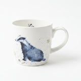 Royal Worcester Wrendale Designs Badger (Country Gent) Mug