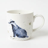 Royal Worcester Wrendale Badger Mug