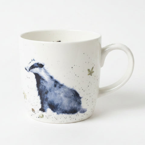 Royal Worcester Wrendale Badger Mug