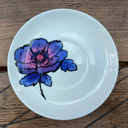 Wedgwood (Susie Cooper) Blue Anemone Coffee Saucer