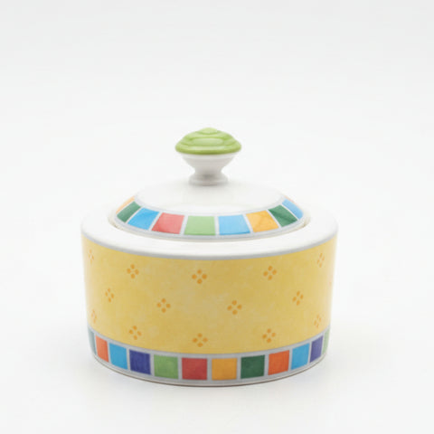 Villeroy & Boch Twist Alea Limone Lidded Sugar Dish