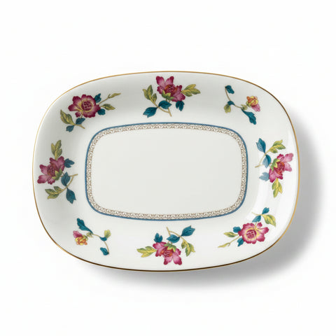 Wedgwood Chinese Flowers Gravy Boat Stand