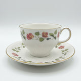 Wedgwood India Rose Tea Cup & Saucer