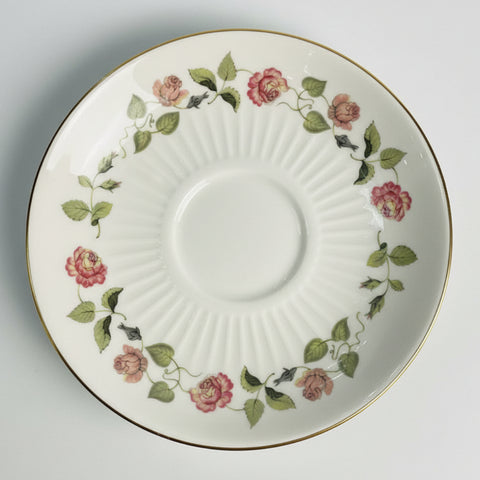 Wedgwood India Rose Tea Saucer