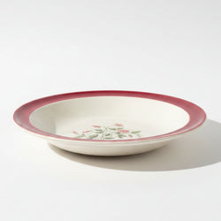 Wedgwood Mayfield Ruby Rimmed Bowl