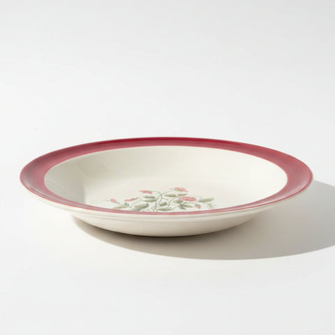 Wedgwood Mayfield Ruby Rimmed Bowl