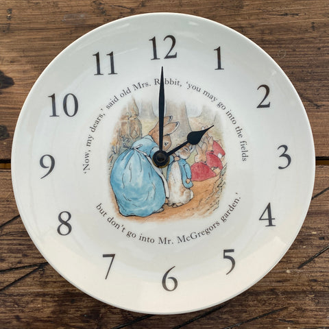 Wedgwood Beatrix Potter - Peter Rabbit Wall Clock