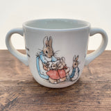 Wedgwood Peter Rabbit Double Handled Mug - Straight Sided - Modern