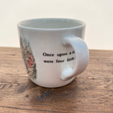 Wedgwood Peter Rabbit Double Handled Mug - Straight Sided - Modern