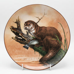 Wedgwood The Waters Edge - Otter At Dusk Plate