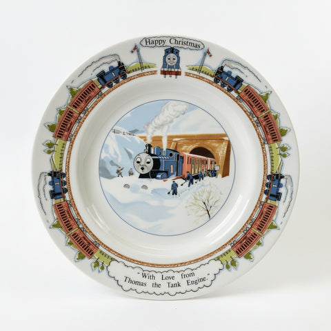 Wedgwood Thomas The Tank Engine Dinner Plate, 9.75" (Christmas Plate)