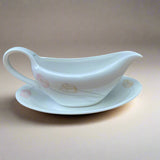 Wedgwood Tryst Gravy Boat & Stand