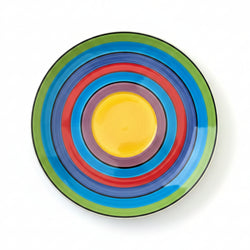Whittard of Chelsea Multi Stripe Jumbo Saucer