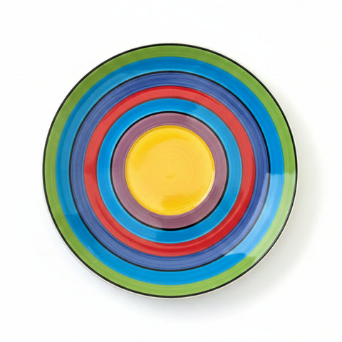 Whittard of Chelsea Multi Stripe Jumbo Saucer