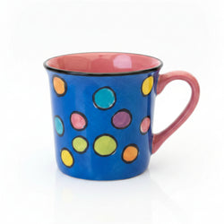Whittard of Chelsea Polka Dot & Stripe Espresso Coffee Cup