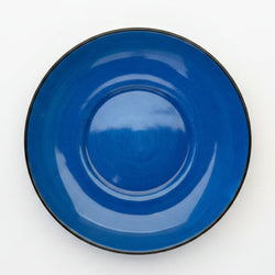Whittard of Chelsea Polka Dot & Stripe Blue Espresso Saucer
