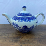 Wood's "Willow" Teapot, 0.75 Pints (RARE)