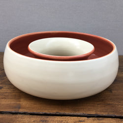 Poole Pottery Red Indian Round Posy Trough