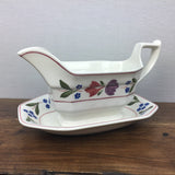 Adams Old Colonial Gravy Boat & Stand