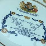 Aynsley Queen Mother's 80th Birthday Plate
