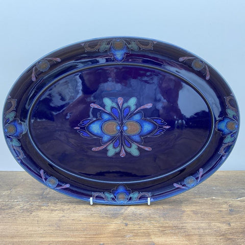 Denby Baroque Oval Platter, 14.5"