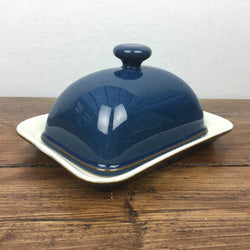 Denby Boston Butter Dish with knobbed lid