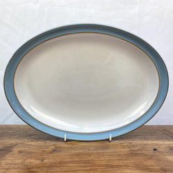 Denby Colonial Blue Oval Platter
