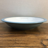 Denby Colonial Blue Large Rimmed Bowl